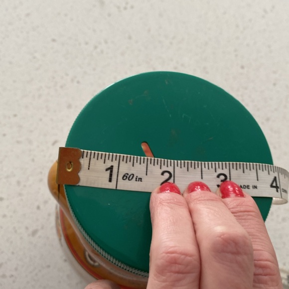 KRAFT PEANUT BUTTER NHL bear bank 2002 calgary flames piggy jar coin bearista - Picture 5 of 6